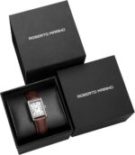 Roberto Marino RM1702 Women’s Watch – Japanese Quartz, Leather Strap, 3 ATM Water Resistant, Vintage Dress Style - Image 3