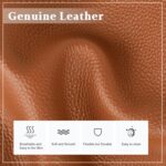 befen Genuine Leather Tote Bag for Women Work, Women's Leather Shoulder Bags Purses Satchel Handbags with Laptop Compartment - Image 7