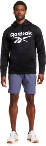 Reebok Men's Turbo 2.0 7” Short, Standard Fit, Lightweight Stretch Poly Fabric - Image 5