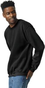 Gildan Unisex Adult Fleece Crewneck Sweatshirt, Style G18000, Multipack - Image 2