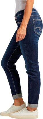 Silver Jeans Co. Women's Chelsea Boyfriend Relaxed Fit Jean - Image 4