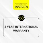 Invicta Men's 1326 Invicta II Chronograph Black Dial Two-Tone Stainless Steel Watch - Image 7