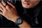 CITIZEN Men's Eco-Drive Marvel Black Panther, 42mm Black Stainless Steel Case with a Black Dial & Silicone Strap (Style: AW1858-03W) - Image 6