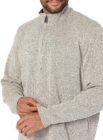 Wrangler Authentics Men's Long Sleeve Fleece Quarter-zip - Image 3