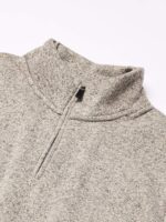 Wrangler Authentics Men's Long Sleeve Fleece Quarter-zip - Image 5