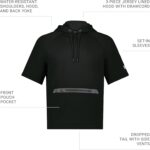 Russell Athletic Legend Tech Fleece Hoodie - Warm, Breathable Cage Jacket with Pocket - Outdoor & Everyday Comfort! - Image 4