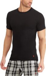 Polo Ralph Lauren Underwear Men's Slim Fit Cotton Crew Tee 3 Pack - Image 4