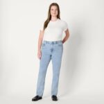 Amazon Essentials Women's Medium Stretch Slim-Fit Mid-Rise Straight Leg Jeans - Image 6