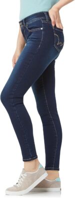 WallFlower Women's Ultra Fit Skinny Mid-Rise Insta Soft Denim Juniors Jeans (Also Available in Plus Sizes) - Image 3