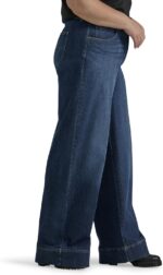 Lee Women's Plus Size Legendary High Rise Trouser Jeans - Image 3