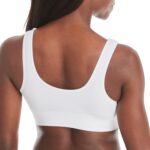 Hanes Women's Cozy Wireless Bra, Full-Coverage Pullover Bra, Seamless T-Shirt Bra - Image 3