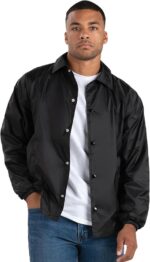Augusta Sportswear mens Nylon Coach's Jacket/Lined - Image 6
