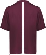 Holloway Clubhouse Short Sleeve Pullover Cage Jacket - Stretch Mesh, Quarter Zip, Low Profile Collar - Image 3