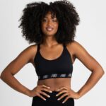New Balance 3 Pack Seamless Sports Bras for Women, Cami Keyhole Breathability, Gym Sports Bra, Yoga Workout Set - Image 4