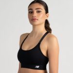 New Balance 3 Pack Seamless Sports Bras for Women, Cami Keyhole Breathability, Gym Sports Bra, Yoga Workout Set - Image 5