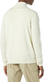 Amazon Essentials Men's 100% Cotton Quarter-Zip Mock Neck Sweater - Image 2
