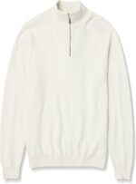 Amazon Essentials Men's 100% Cotton Quarter-Zip Mock Neck Sweater - Image 5