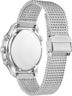 Citizen Men's Sport Luxury Eco-Drive Chronograph Watch, 12/24 Hour Time, Date, 100 Meters Water Resistant, Stainless Steel - Image 3