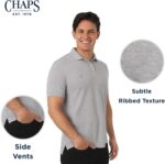 Chaps Men's Everyday Casual Classic Fit Stretch Pique Polo Shirt (S-2XL) - Image 7