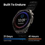 Amazfit Balance 3 GPS Smartwatch, 48mm 1.5"AMOLED Sapphire Glass, Stainless Steel Case, 21-Day Battery, Flashlight, 64GB, Offline Maps, 10 ATM, 180+ Sports & HYROX Fitness Tracker for Android & iPhone - Image 3
