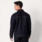 Amazon Essentials Men's Rigid Denim Relaxed-Fit Utility Jacket with Pockets - Image 2