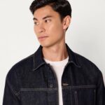 Amazon Essentials Men's Rigid Denim Relaxed-Fit Utility Jacket with Pockets - Image 3