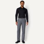 Amazon Essentials Men's Slim Fit Long Sleeve Wrinkle Resistant Stretch Dress Shirt - Image 5