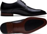 Jousen Men's Dress Shoes Leather Wingtip Formal Business Oxford Shoes Brogue Retro Derby Dress Shoes for Men - Image 4