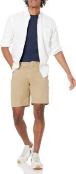 Amazon Essentials Men's Slim-Fit 9" Inseam Stretch 5-Pocket Shorts with Tapered Leg - Image 4