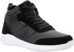 Propet Mens Viator Hi Lace Up Sneakers Shoes Casual - Black - Image 3