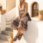 CUSHIONAIRE Logo 100% Genuine Leather Suede Slides for Women, Cushioned Cork Footbed Womens Sandals with Adjustable Buckles and Memory Foam - Image 3