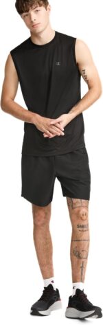 Champion Men's Sport Shorts, Athletic Shorts for Men, Lightweight Gym Shorts, 7" - Image 4