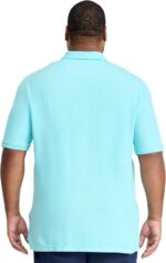 Izod Men's Big and Tall Advantage Performance Short Sleeve Polo Shirt - Image 3