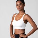 New Balance 2 Pack Sports Bras for Women, Seamless Wirefree Womens Sports Bra with Removable Pads, Athletic Wear for Workout - Image 5