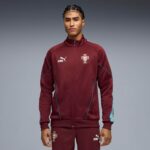 PUMA Mens Portugal King Anthem Athletic Outerwear Casual - Green - Image 2
