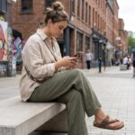 CUSHIONAIRE Women's Libby Cork footbed Sandal with +Comfort and Wide Widths Available, - Image 5