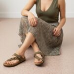 CUSHIONAIRE Women's Libby Cork footbed Sandal with +Comfort and Wide Widths Available, - Image 7