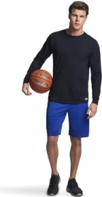 Russell Athletic Men's Dri-Power Long Sleeve Tees, Moisture Wicking, Odor Protection, UPF 30+ - Image 6
