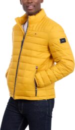 Tommy Hilfiger Mens Embroidered Logo Puffer Jacket - Image 5