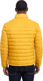Tommy Hilfiger Mens Embroidered Logo Puffer Jacket - Image 7