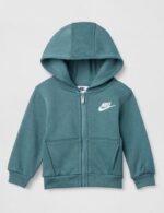 Nike Baby Sportswear Club Fleece Full-Zip Hoodie and Joggers 2-Piece Outfit Set - Image 3