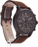 Timex Expedition Field Chronograph 43mm Men’s Analog Watch | INDIGLO Backlight | Durable Comfortable Adjustable Strap | Rugged Outdoor Watch | 100M Water Resistance - Image 3