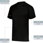 Augusta Sportswear Mens 1565 - Image 3