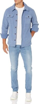 Amazon Essentials Men's Long-Sleeve Polar Fleece Shirt Jacket for Winter - Image 4