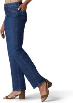 Lee Womens Lee Misses Relaxed Fit Straight Leg Jean - Image 3
