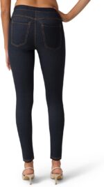 no nonsense Womens Stretch Denim Leggings with Pockets - Image 2