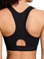 Reebok High Speed Women's Medium Impact Sports Bra - with Removeable Cups & Elastic Hem Band - Image 5