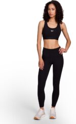 Reebok High Speed Women's Medium Impact Sports Bra - with Removeable Cups & Elastic Hem Band - Image 6