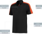 Augusta Sportswear Mens Augusta Sportswear Bi-Color Vital Polo - Image 4