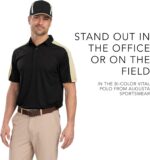 Augusta Sportswear Mens Augusta Sportswear Bi-Color Vital Polo - Image 5